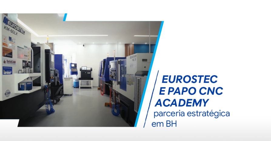 Eurostec firma parceria estrat�gica com a Papo CNC Academy
